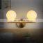 Simple Creative European Led Wall Lamps Postmodern Light Luxury Wall Lamp Creative Wall Lamp With White Glass Shade