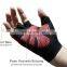 HANDLANDY Fitness Gym Training Gloves Red Foam Padded Palm Outdoor Workout Bike Gym Custom Other Sports Fingerless Cycling Glove