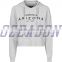 Hot sale new design custom two tone zip up women's gym hoodies                        
                                                Quality Choice