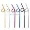 Best Selling Gold Party Eco Friendly Drinking Recyclable Color Changing Reusable Metal Straws