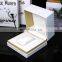 Top sell luxury wholesale custom white PU watch box packing inside velvet