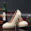 C71583A High heel white beautiful Wedding party shoes