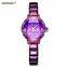 LONGBO 80453 Charm Bracelet Wrist Watch For Women Analog Quartz Watches Stainless Steel Strap High-End Ladies Wristwatches