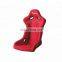 Red Knitted Fabric Bucket Seat for Universal Car Auto Parts Car Racing Fiberglass Seat