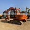 Doosan used digger dh80-7 dh80 with dozer for sale