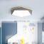 Fashion Nordic LED Ceiling Light Bedroom Personalized Makaron Polygon Five Pointed Star LED Ceiling Light