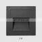 Waterproof Outdoor LED Stair Step Light 3W PIR Motion Sensor Recessed Wall Corner Light