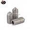 A2-70 M3-M8 DIN914 socket cone point set screw