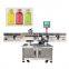 Automatic flat round Square Plastic Glass bottle adhesive sticker double side labeling machine price