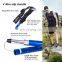 Outdoor Multifunction Walking Stick Trekking Poles Telescopic Fold Crutches Hiking Stick Crutch Elderly Metal Stick Walking Cane