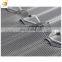 Aluminum expanded metal leaf gutter guard