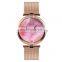 Wholesale fashion Skmei 9177 OEM customized logo women wristwatch good quality rose gold lady quartz watch