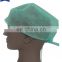 Hot sale non-woven disposable round cap For Hospital And Food Industry bouffant surgical cap