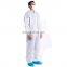 Microporous SF isol coverall disposable hood protective coverall