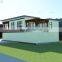 135sqm Modern Eco Friendly Prefab Home House with Patio and Pergola 2 Bedroom Prefab Homes with Big Garage