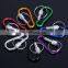 Affordable Snap Black Hooks Metal Custom High Quality Aluminum Carabiner Key Ring Clip