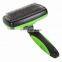 Pet Grooming Brush Comb Dog Self Cleaning Slicker Open Knot Shaving Comb Pet Dog Fur Shedding Brush