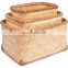 Hottest Selling Woven Bamboo Storage Basket Fruit Basket Wholesale Handwoven Made in Vietnam