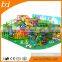 Baiqi space spinner kids electronic soft play child indoor play structure with slide