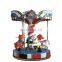 Family decoration children love luxury small carousel ride
