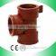 china manufacturer pp brown double spigot