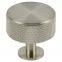 Brass knurled Lines Cabinet Radio Knob