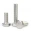 Stainless steel hexagonal bolts SS304 316 HEX bolts  DIN933 lengthening customized