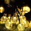 Hot selling 50ft Shatterproof Outdoor String Light G40 Dimmable LED Vintage Edison Bulbs Commercial Grade Patio Lights