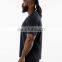 Wholesale Cotton Men's Basic O-Neck Short Sleeve Shirt Loose Casual Man Gym Running Wear Sports Top Workout Jogging Clothes