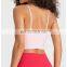 New Sexy Beauty Back Yoga Top Fitness Women Removable Pads Athletic Workout Gym Wear Sports Crop Top Bra
