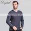 New Cable Knit Thick Men's Cashmere Sweater V-Neck Winter O.E.M. Service Solid Pattern Anti-Pilling Feature