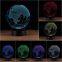 Globe 3D Optical Illusion Lamp Night Lights 16 Colors Changing with Remote Birthday and Holiday Gift for Children Girls Light