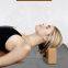 Cork Wood Exercise Yoga Block Brick for Fitness Stretching Aid Gym Pilates
