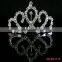 Big wedding bridal crystal tiara crown, China factory price children and adult rhinestone