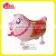Nylon Material Toy Use Helium Walking Pig Shaped Balloons