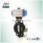 wafer connection air water pneumatic actuator butterfly valve