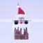new style Santa in chimney Christmas decoration