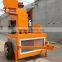 Mobile Compressed Earth Interlock Brick Making Machine With Car Tire Quality Choice