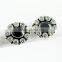 Charming !! Black CZ & White CZ 925 Sterling Silver Toe Rings, Silver Jewelry, Gemstone Silver Jewelry