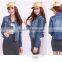 DJ213365 jean jacket 2014 classic style wholesale denim jeans jacket apparel in jeans stocklot