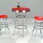 Moden Home Outdoor Restaurant Furniture /Red Bar Sets