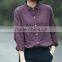 girl clothing plus size linen women blouse plain shirts