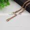 latest model stainless steel jewelry 18k gold necklace designs