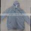 Winter men's jacket with hoody lamb wool hoody