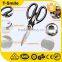 Multifuctional plastic and rubber handle special blade kitchen scissor