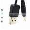 Factory usb to 3.5mm barrel jack 5v dc power cable