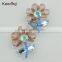 2016 lovely hotsale beaded flower applique for garments WPHB-003