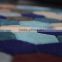 Multi Colour Circles Hand Tufted Cut Pile Wool Carpets YB-A085                        
                                                Quality Choice