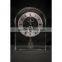 2016 Custom Wholesale Souvenir Gifts K9 Crystal Clock