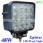 Super Quality Lightness LED Working Light 48W LED Lamp With CE Certification